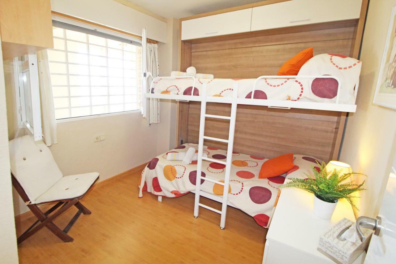 1a línea Playa San Juan. Vistas. Piscina. BBQ. Gym Apartamento El Campello Exterior foto