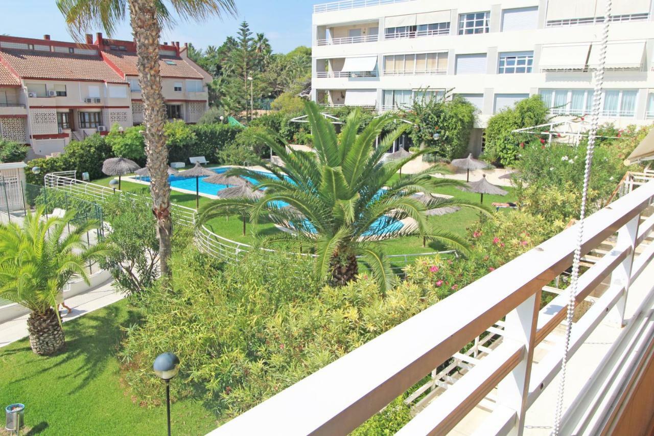1a línea Playa San Juan. Vistas. Piscina. BBQ. Gym Apartamento El Campello Exterior foto